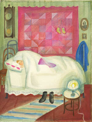 Кольцова Любовь Алексеевна. Лот из двух иллюстраций к книге Б. Житкова «Как я ловил человечков» (М.: Малыш, 1988)